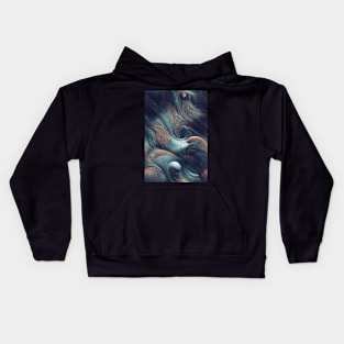 Abstract pattern design #36 Kids Hoodie